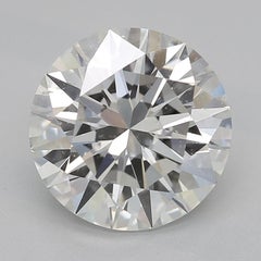 GIA Certified 1.73 Carat Round Solitaire Tulip Pave Diamond Ring
