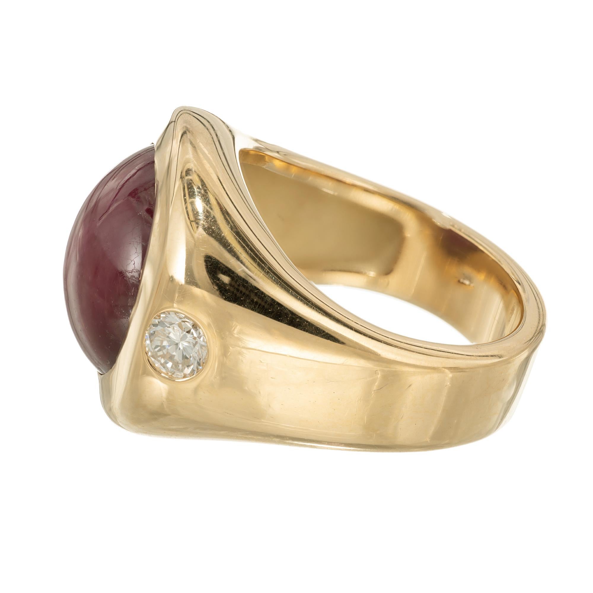 star ruby ring