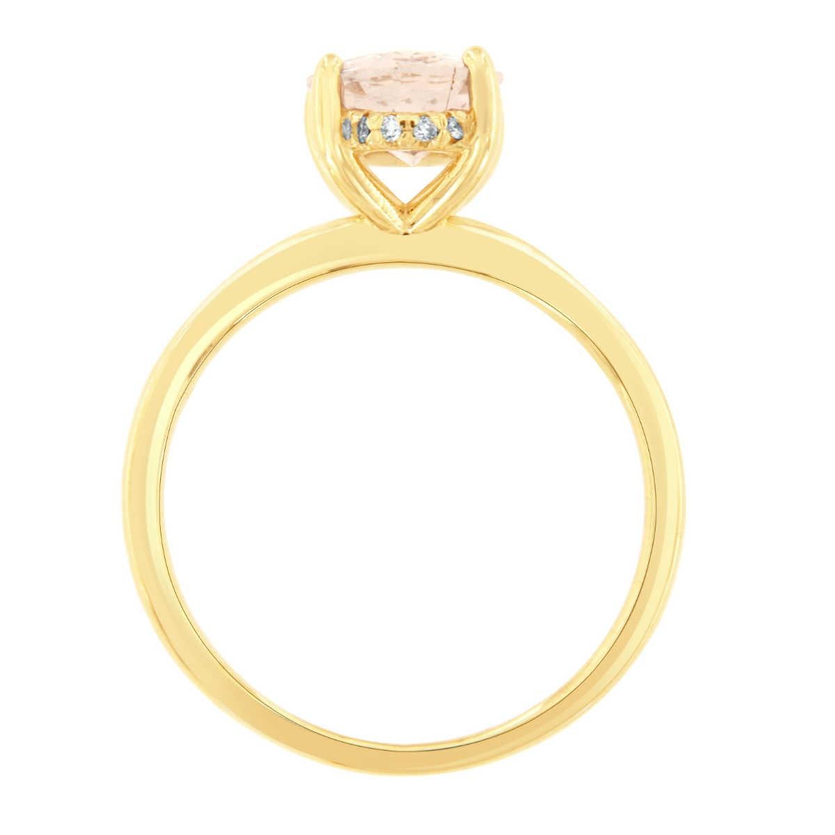 GIA zertifiziert 1,77 Karat Oval Pink Ungeheizt Saphir & Hidden Halo Diamond Ring im Zustand „Neu“ im Angebot in San Francisco, CA