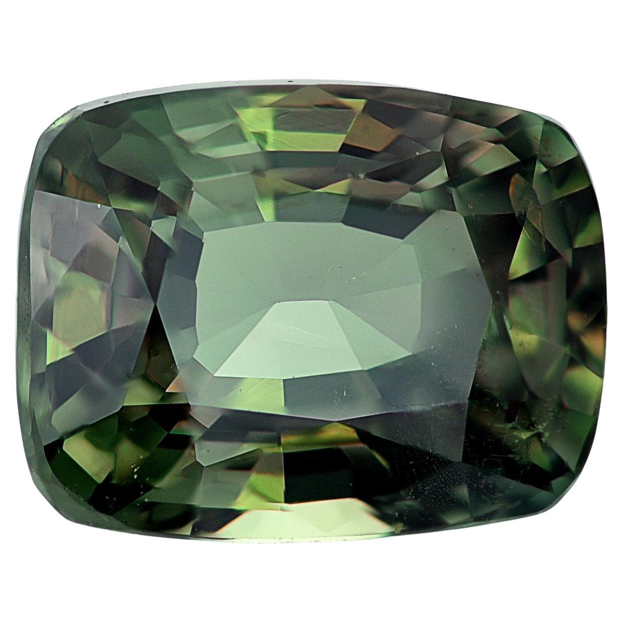 GIA Certified 1.77 Carats Color Changes Alexandrite For Sale