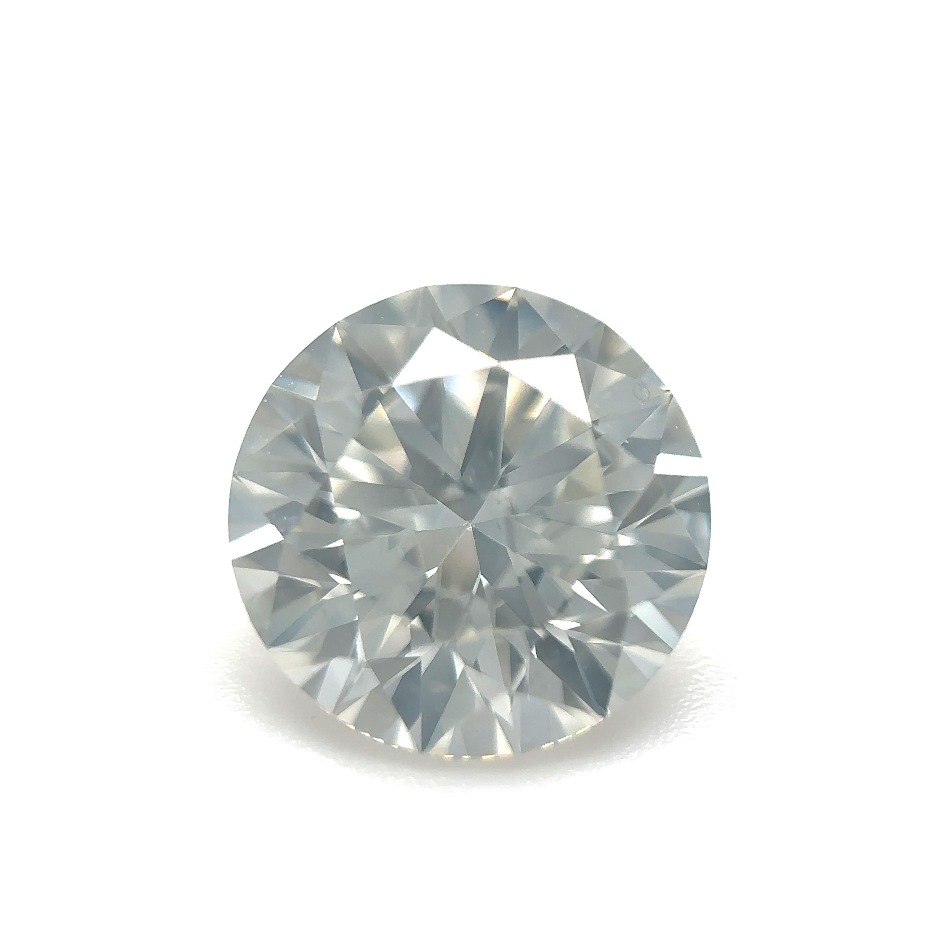 Certifié par la GIA 1,78 carat Brilliante ronde  Diamant naturel (bagues de fiançailles) Unisexe en vente