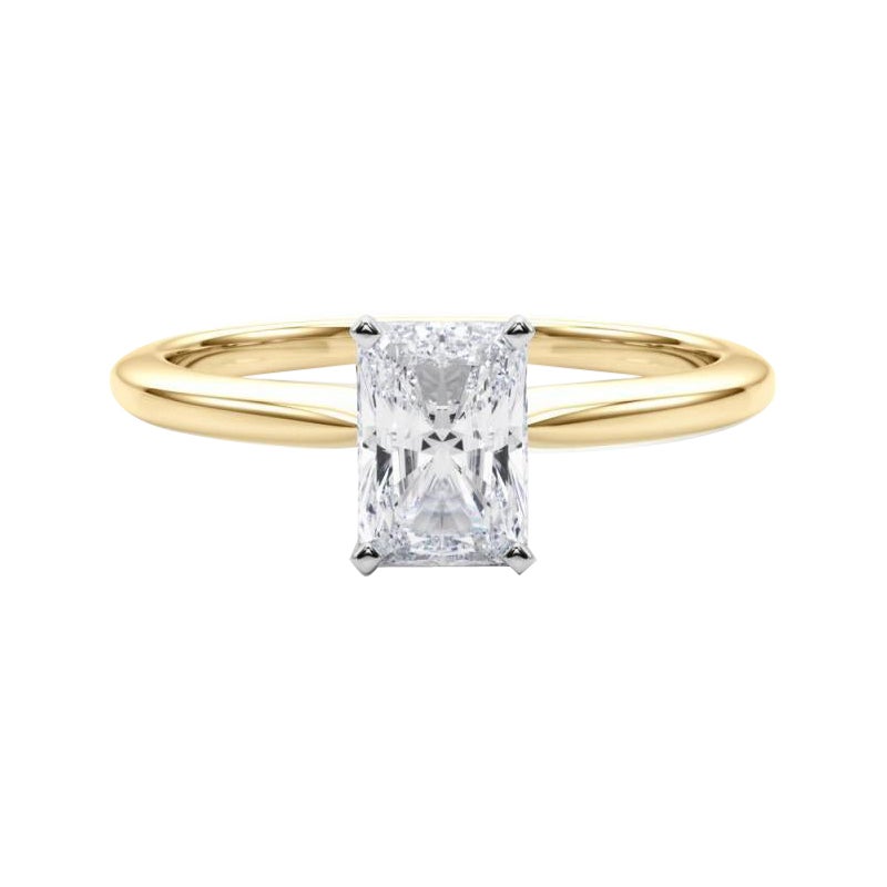 GIA-zertifizierter 1.8 Karat strahlender Solitär-Diamantring in Zackenform