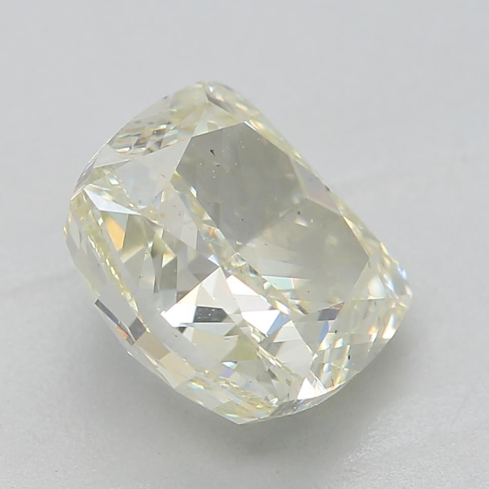 Women's or Men's GIA Certified 1.80 Carat Fancy Light Brownish Grenish yellow SI1 Clarity Diamond For Sale