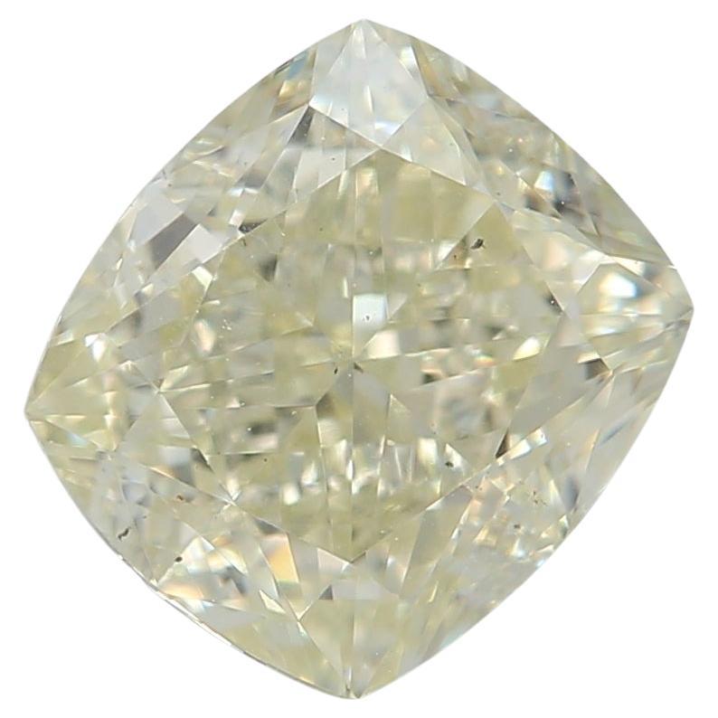 GIA zertifiziert 1,80 Karat Fancy Light Brownish Grenish gelb SI1 Reinheit Diamant
