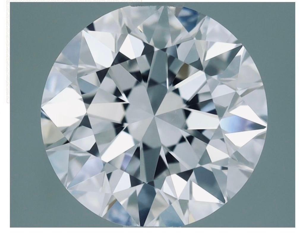 Women's or Men's GIA Certified 1.80 Carats Natural Diamond Triple XXX  For Sale