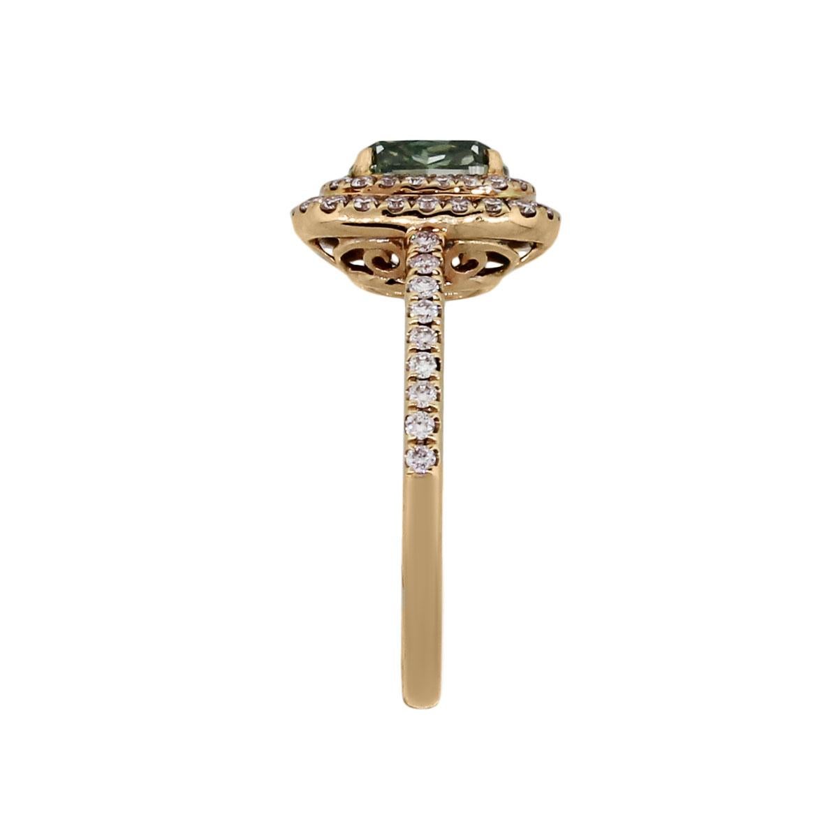 natural green diamond