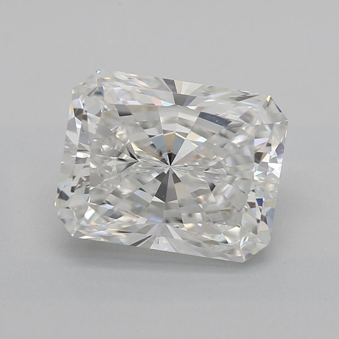 Donna GIA Certified 1.81 Carat Radiant Halo Hidden Pave Band Platinum Diamond Ring in vendita