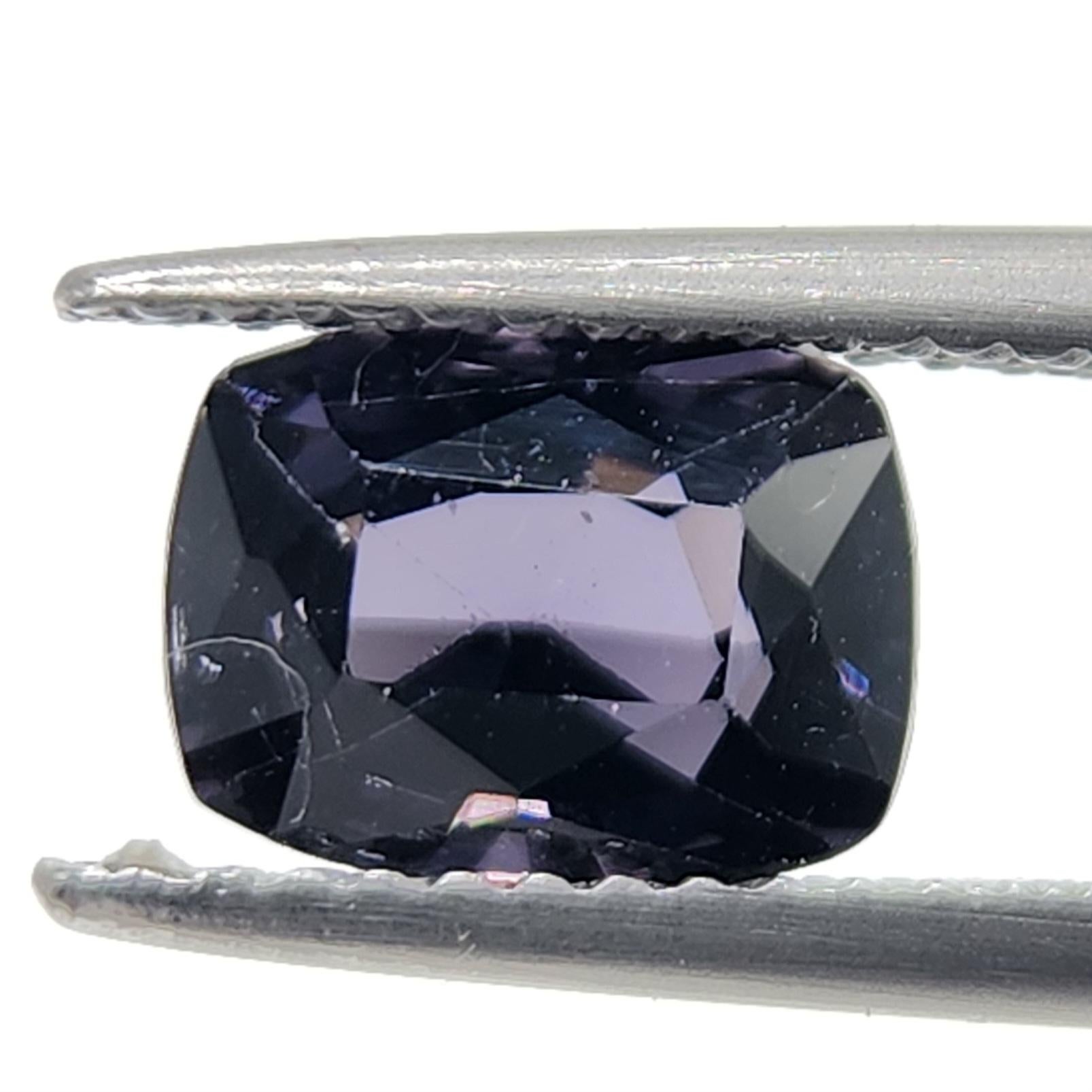 Cushion Cut GIA Certified 1.81 Carat Spinel For Sale