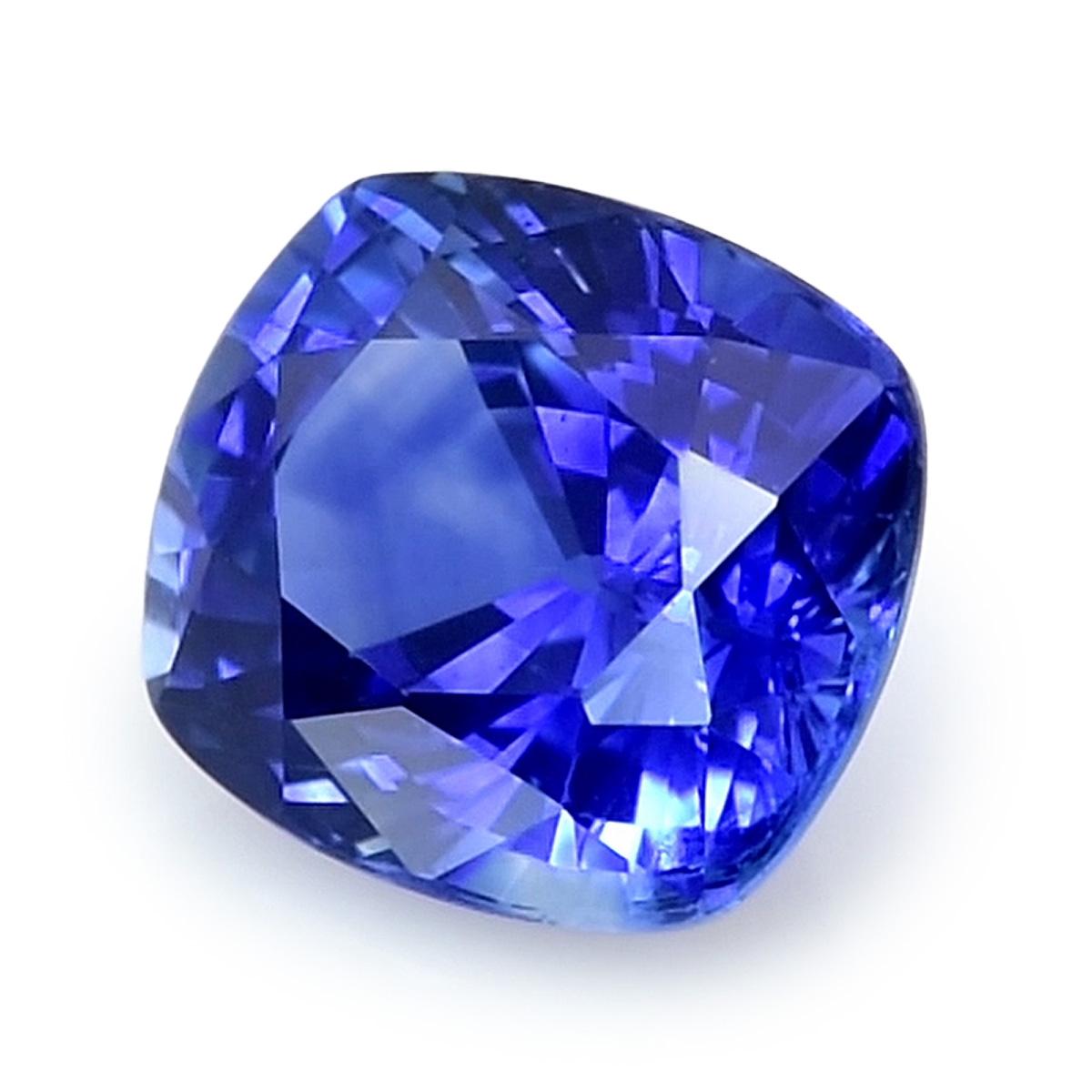 Mixed Cut GIA Certified  1.81 Carat Natural Blue Sapphire For Sale