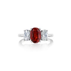 Auction - GIA Certified 1.82 Carat Ruby and 0.80 Carat Diamond Ring