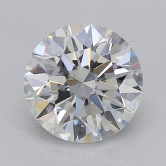 GIA Certified 1.83 Carat Round Flower Bloom Cathedral Diamond Ring