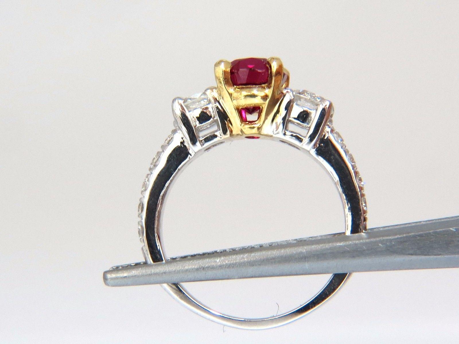 GIA Certified 1.83Ct Natural Ruby Ring

Report:  2175034938

Oval cut

Clean Clarity

6.91 X 6.15 X 4.86mm

GIA: Vivid Red 

No Heat & Documented 