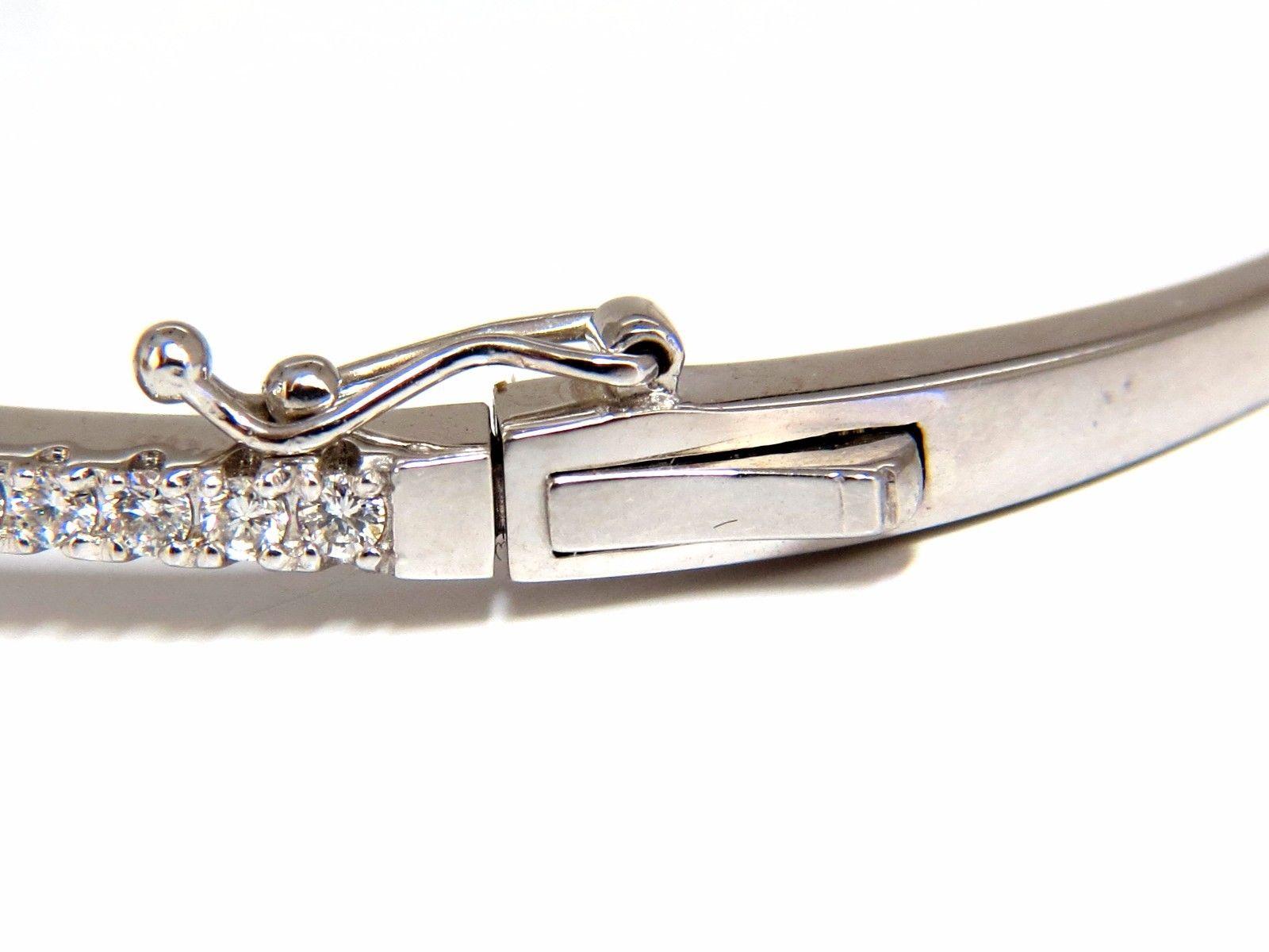 da uomo o donna Bracciale a raggiera con diamanti marquise da 1,84 carati certificati GIA 14 carati in vendita