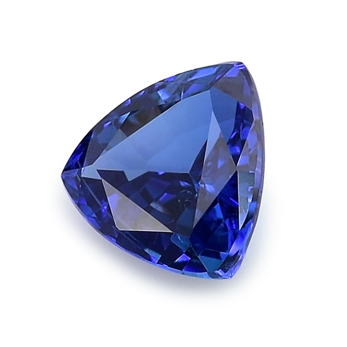 Mixed Cut GIA Certified Unheated Blue Sapphire  1.85 Carats  For Sale
