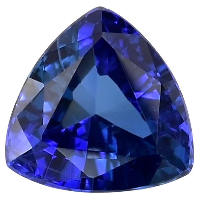 Saphir bleu non chauffé certifié GIA  1,85 carats 