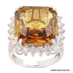 GIA Certified 18.53 Carat Alexandrite Fashion Ring