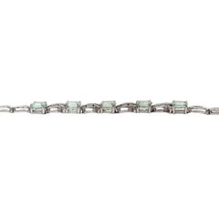 GIA Certified 1.87 Carat Paraiba Tourmaline Bracelet