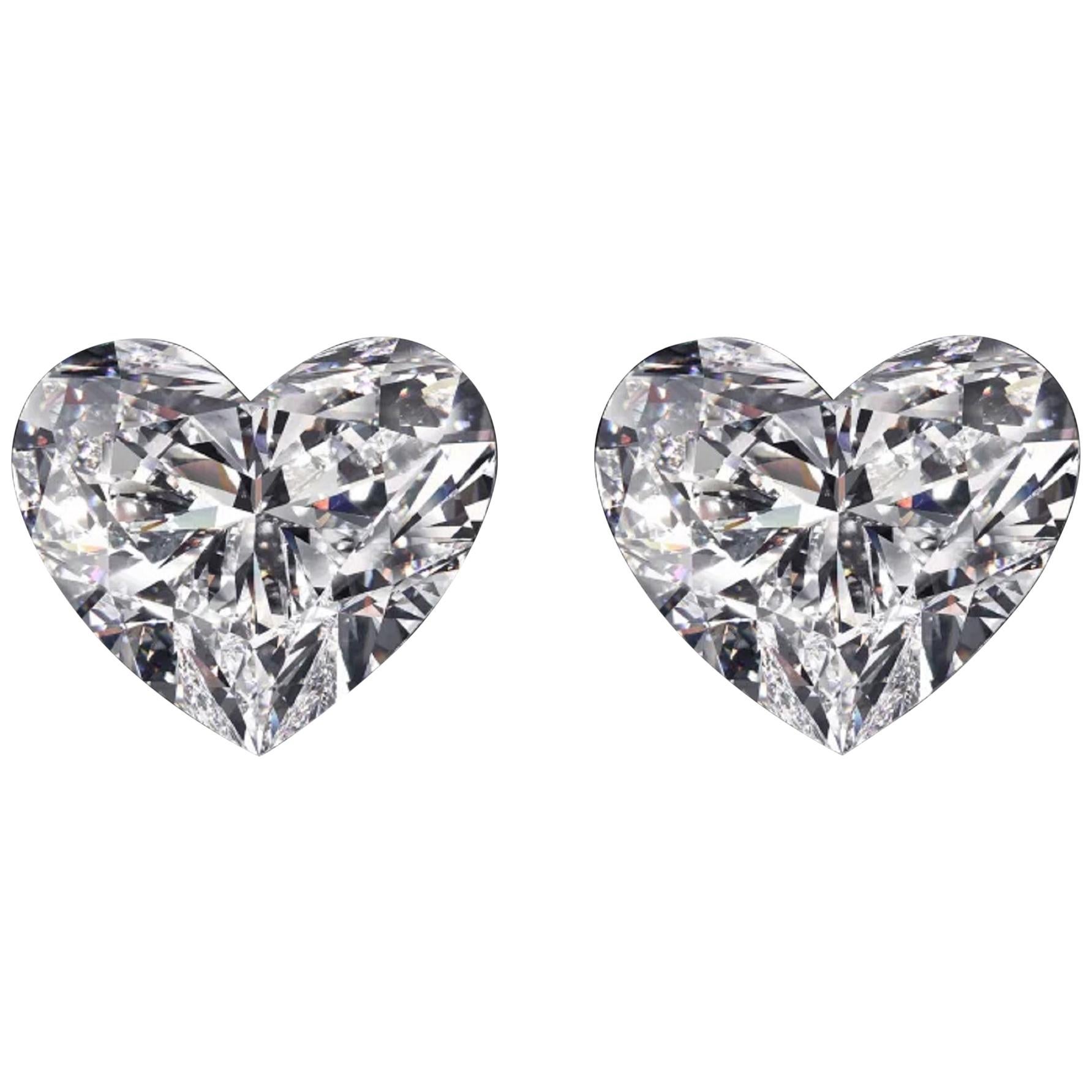 Tiffany and Co. EVS1VVS2 3xEX 4.63 carats Diamond Studs at 1stDibs