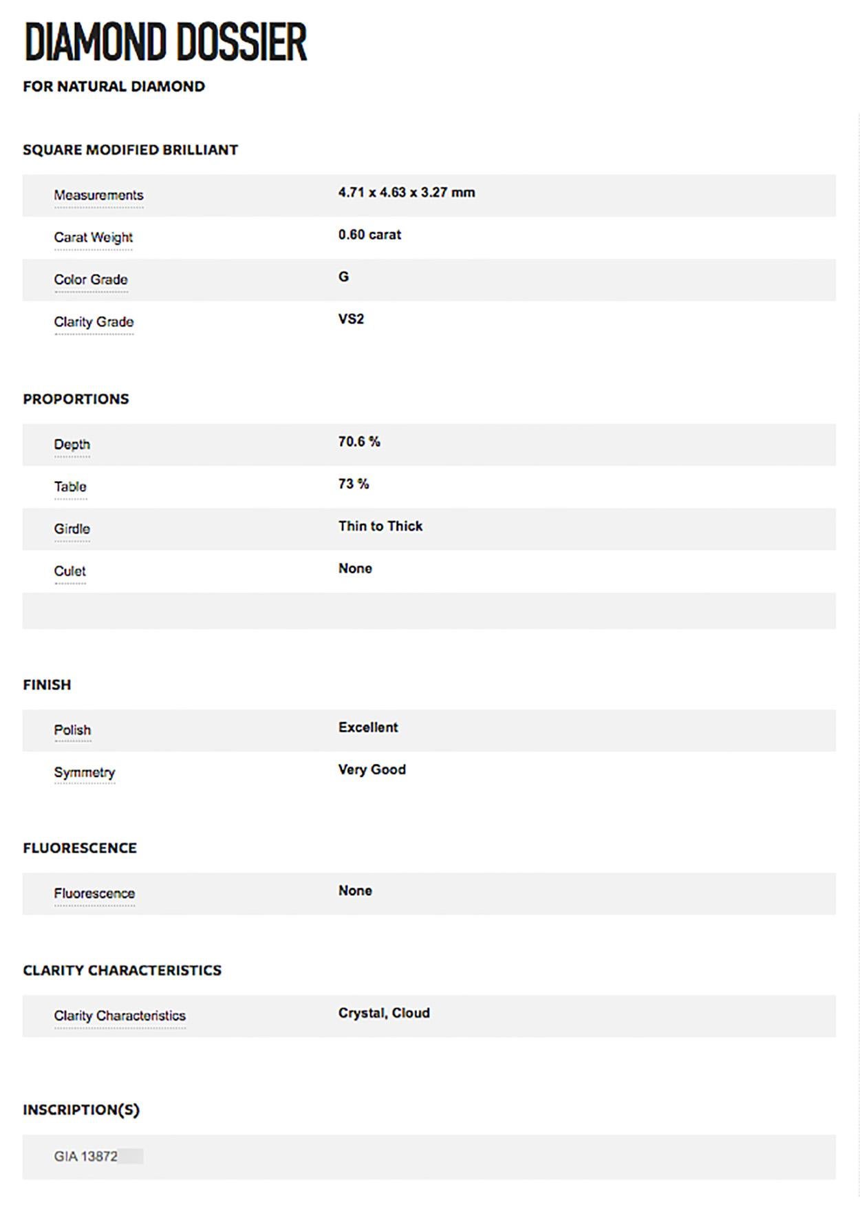 GIA Certified 18 Karat Gold and Princess Diamond Halo Wedding Set 3.58 Carat For Sale 6