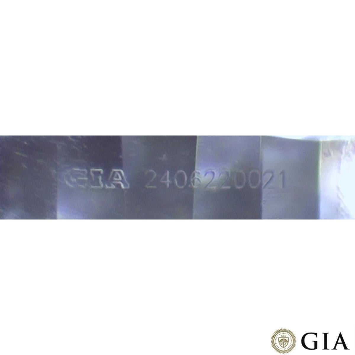 Bague en or jaune 18 carats certifiée GIA avec diamant taille poire de 1,00 carat G/SI1 Pour femmes en vente