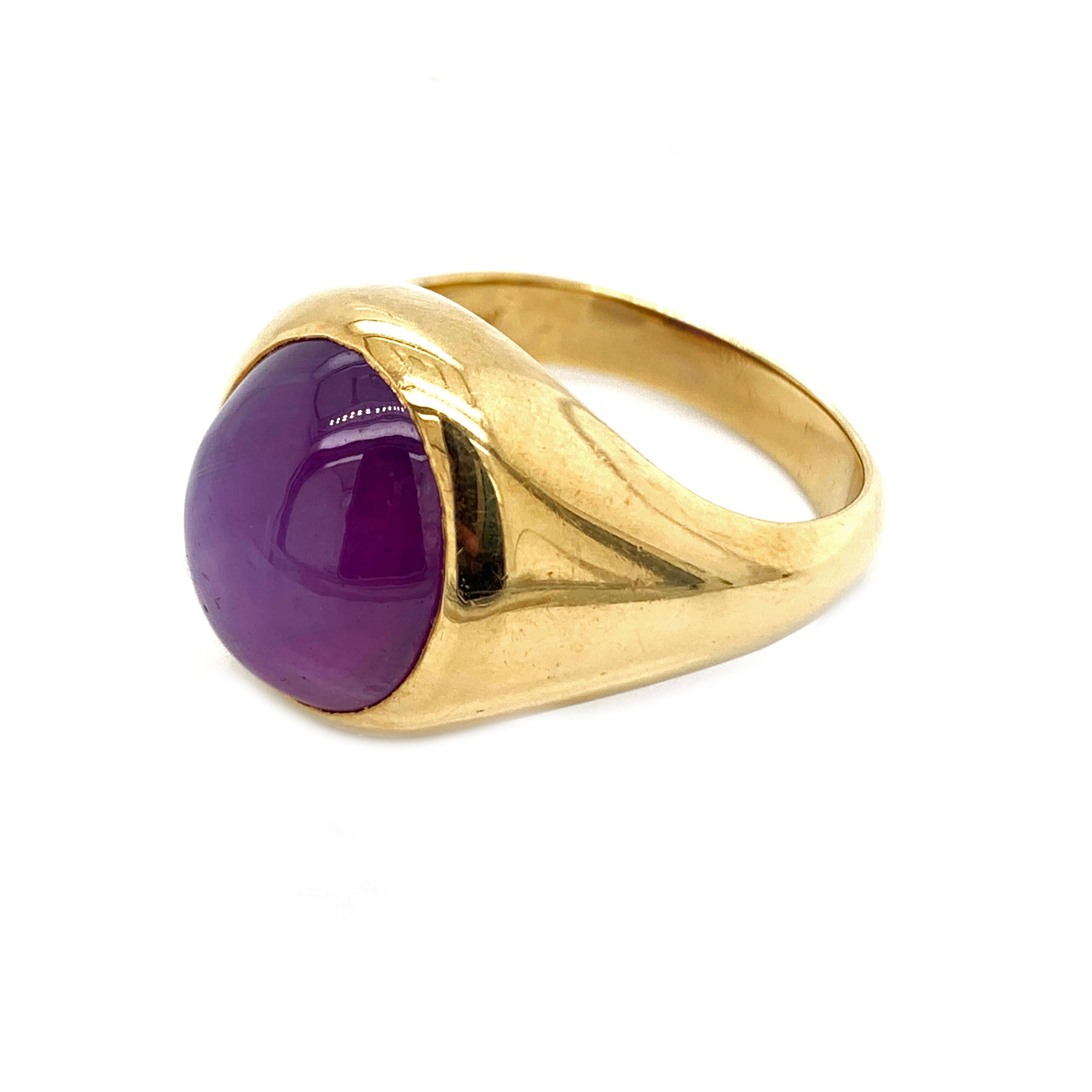 purple star sapphire