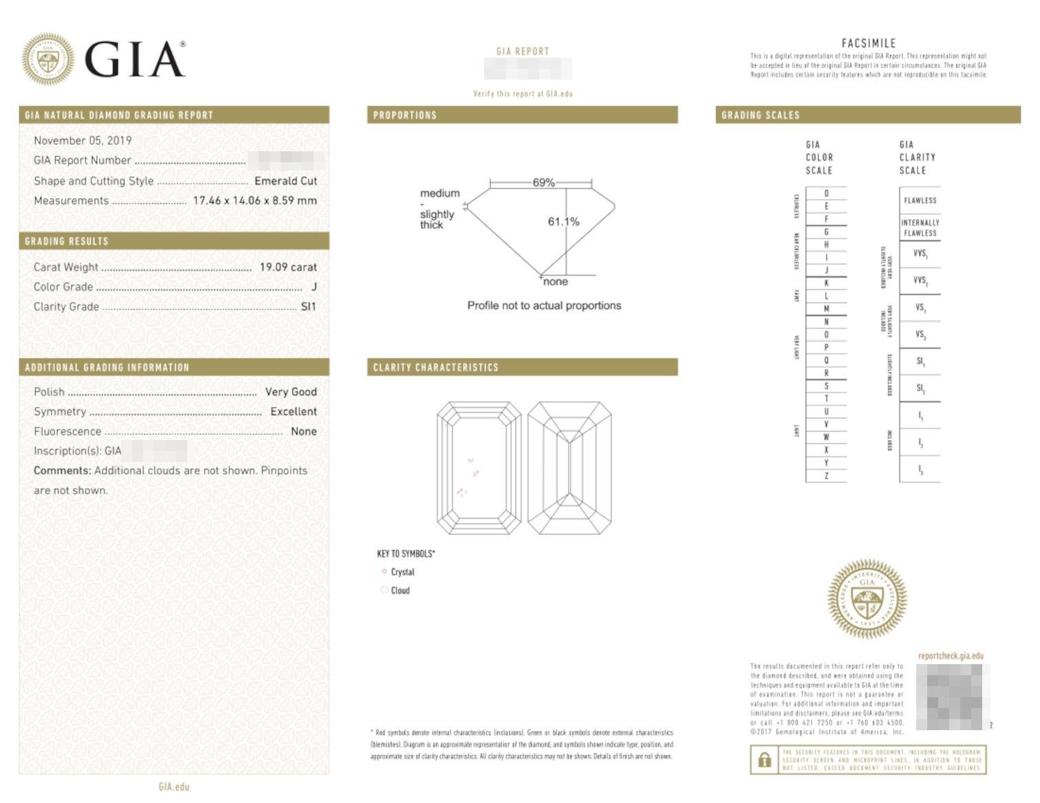 19 carat diamond ring price