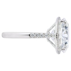 GIA-certified 19 Carat Old European Diamond Ring