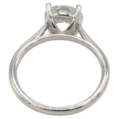 GIA Certified 1.90 Carat F SI2 Natural Round Diamond Solitaire Engagement Ring