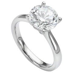 GIA Certified 1.51 Carat Diamond Ring  D Color VVS2 Clarity