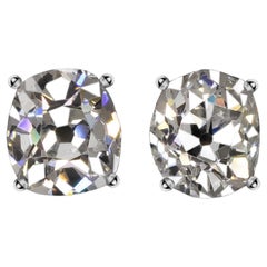 Borchie con diamanti da 1.91 carati certificati GIA