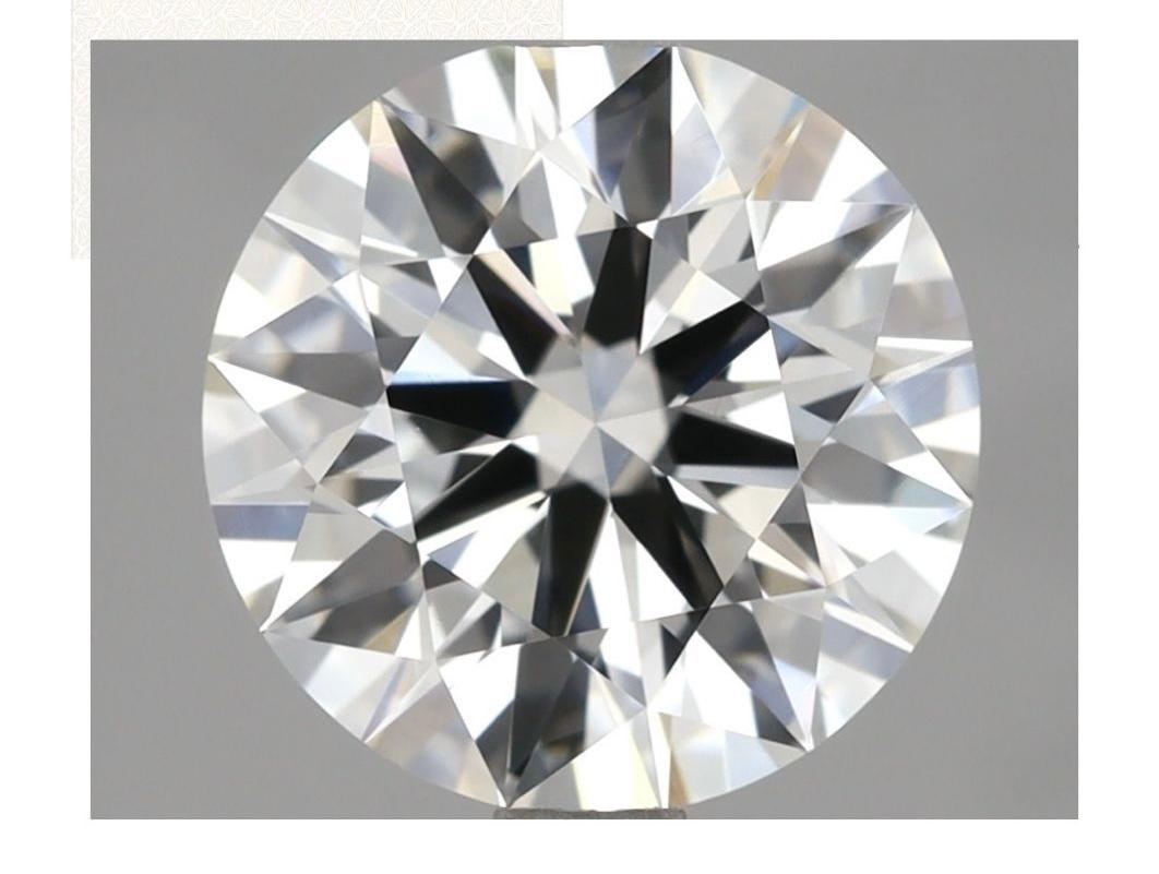 Round Cut GIA Certified 1.93 Carats IF Clarity Natural Diamond 