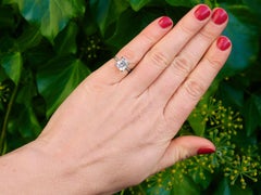 GIA Report Certified 2.84 Carat Diamond Solitaire Engagement Ring in Platinum