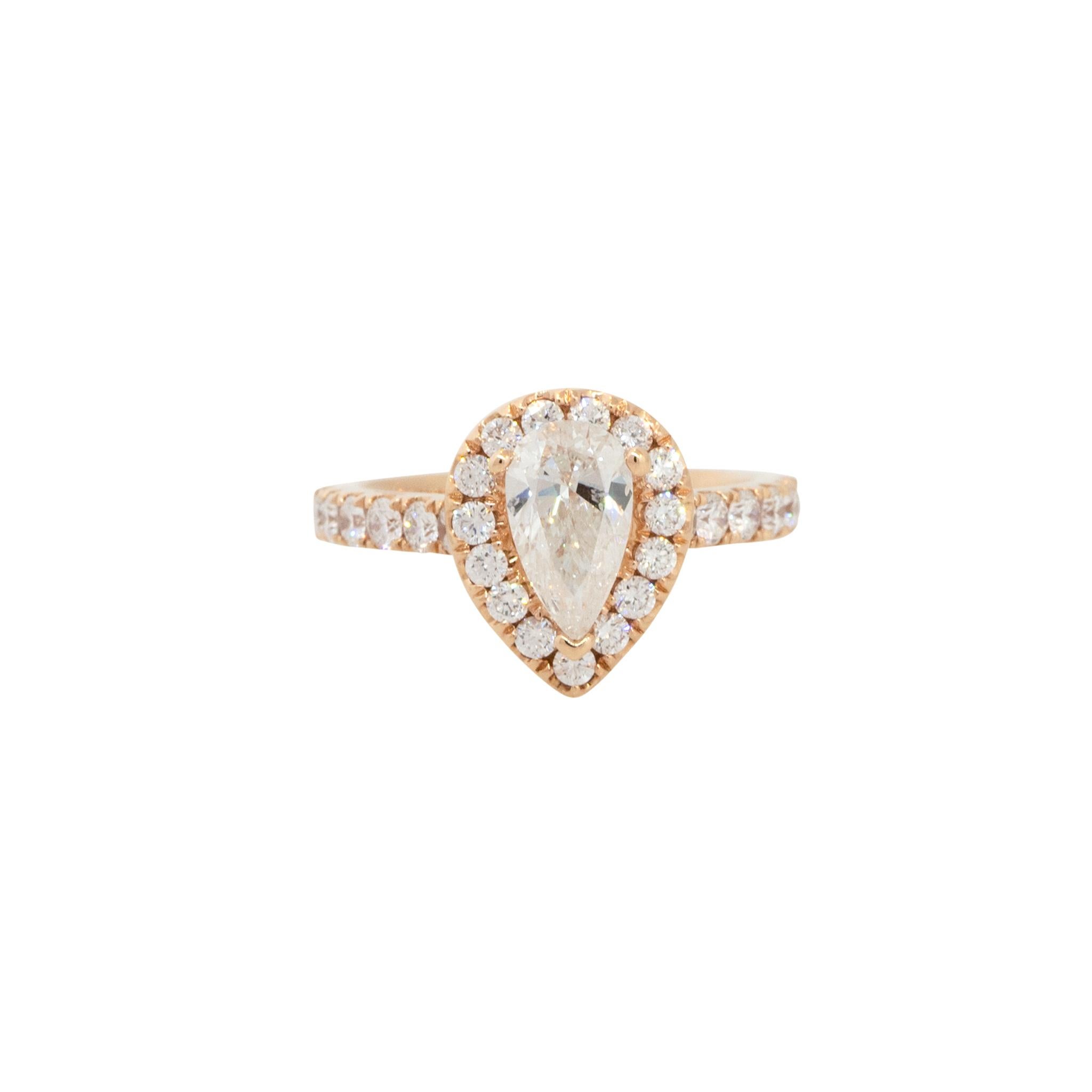 GIA Certified 18k Rose Gold 1.94ctw Pear Shaped Diamond Engagement Ring

Raymond Lee Jewelers in Boca Raton -- South Florida’s destination for diamonds, fine jewelry, antique jewelry, estate pieces, and vintage jewels.

Style: Women's 3 Prong Halo