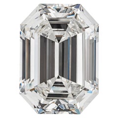 GIA Certified 19.43 Carat Emerald Cut Diamond, H-VVS2