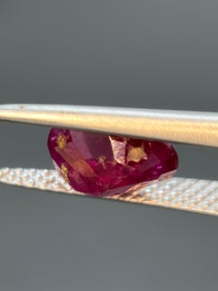 GIA Certified 1.99 Carat Burma No Heat Natural Oval Cut Ruby