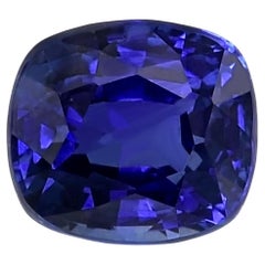 Saphir bleu naturel certifié GIA de 1,99 carat, pierre précieuse saphir