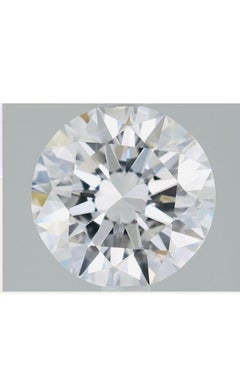 GIA Certified 1.99 Carats Natural Diamond D / IF Triple XXX