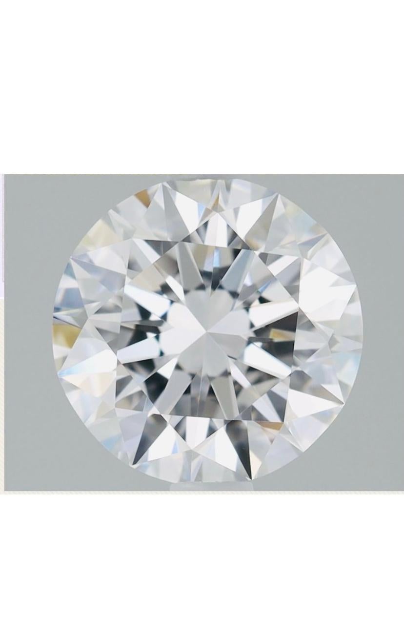 GIA Certified 1.99 Carats Natural Diamond D / IF Triple XXX In New Condition For Sale In Massafra, IT