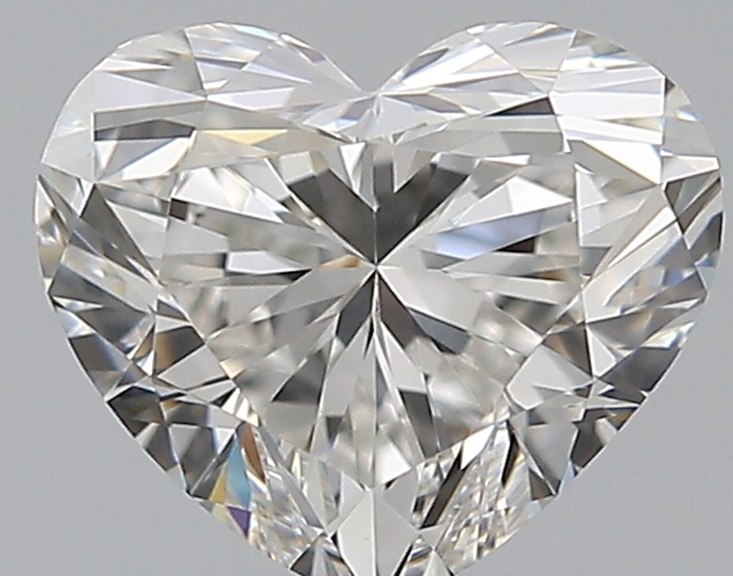 2 carat heart shaped diamond earrings