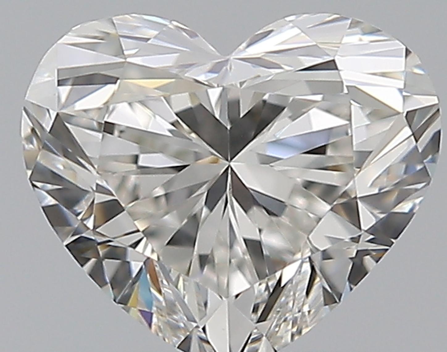 GIA-zertifizierte 2-Karat-Diamanten in Herzform Weißgold-Ohrstecker (Moderne)