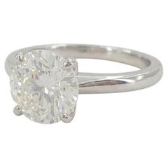 GIA Certified 2 Carat Old European Cut Diamond Solitaire Ring