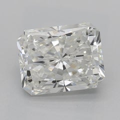 GIA Certified 2 Carat Twisted Band Radiant Solitaire Diamond Ring