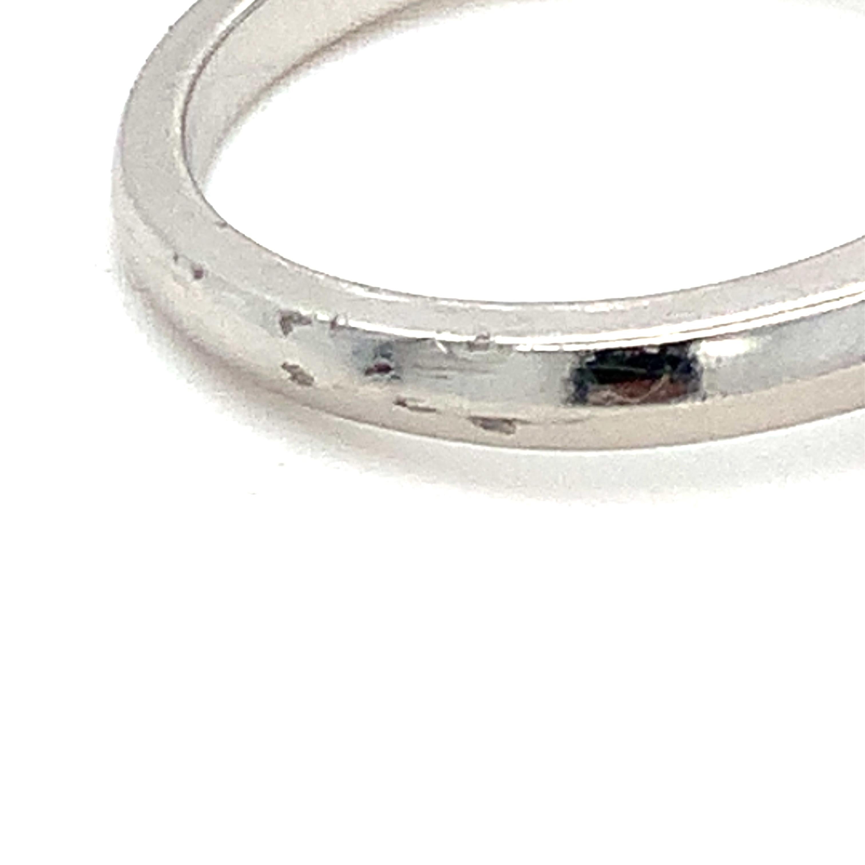 GIA Certified 2 Ctw Harry Winston Engagement Diamond Ring Platinum Three Stone Unisexe en vente