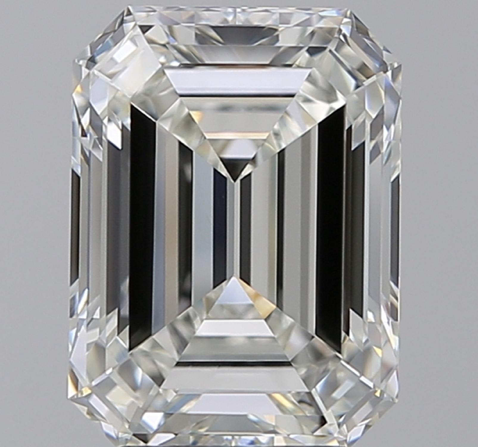 An impressive ring set with a large, high clarity and color 20 carat emerald diamond. 

20 carat

type IIA 