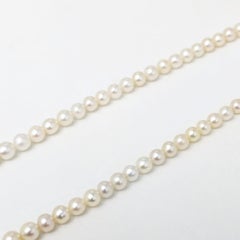 GIA-Certified Vintage 19" Natural Saltwater Pearl Strand