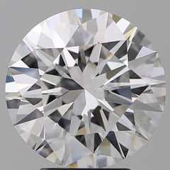 GIA Certified 2.00-2.05 Carat, D/VVS1, Brilliant Cut, Excellent Natural Diamond