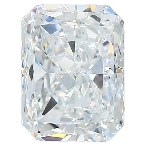 Diamant certifié GIA de 2,00 à 2,05 carats, G-F/VVS, taille radiant, excellente nature