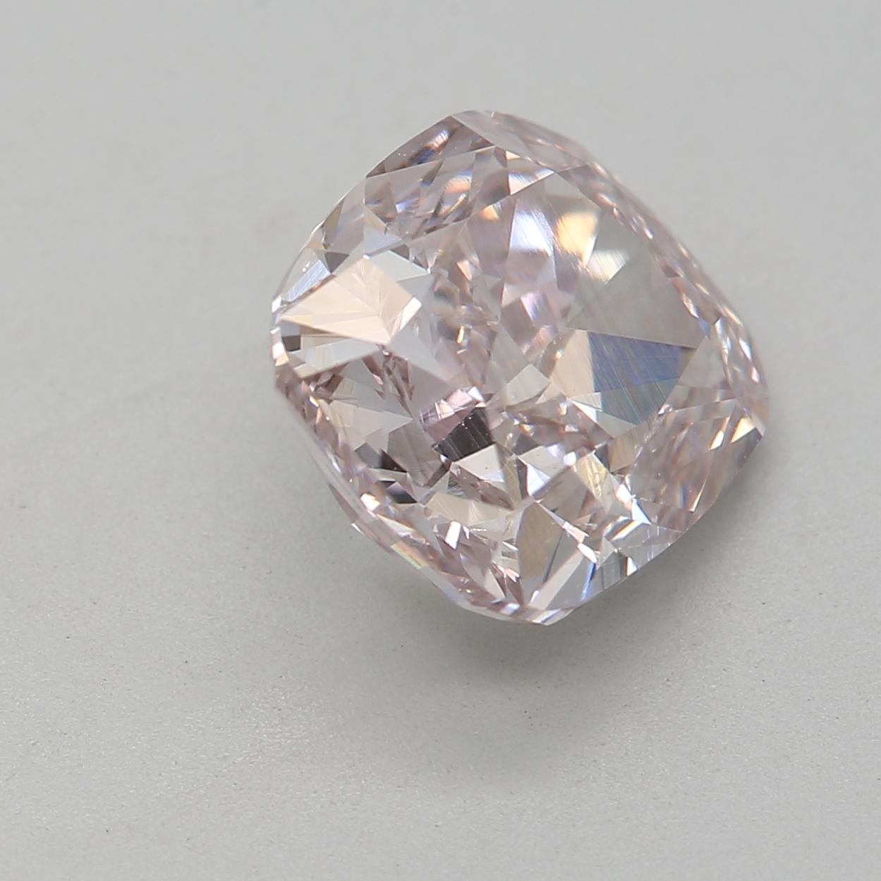 Women's or Men's GIA Certified 2.00 Carat Fancy Brownish Purplish Pink SI1 Clarity Diamond For Sale