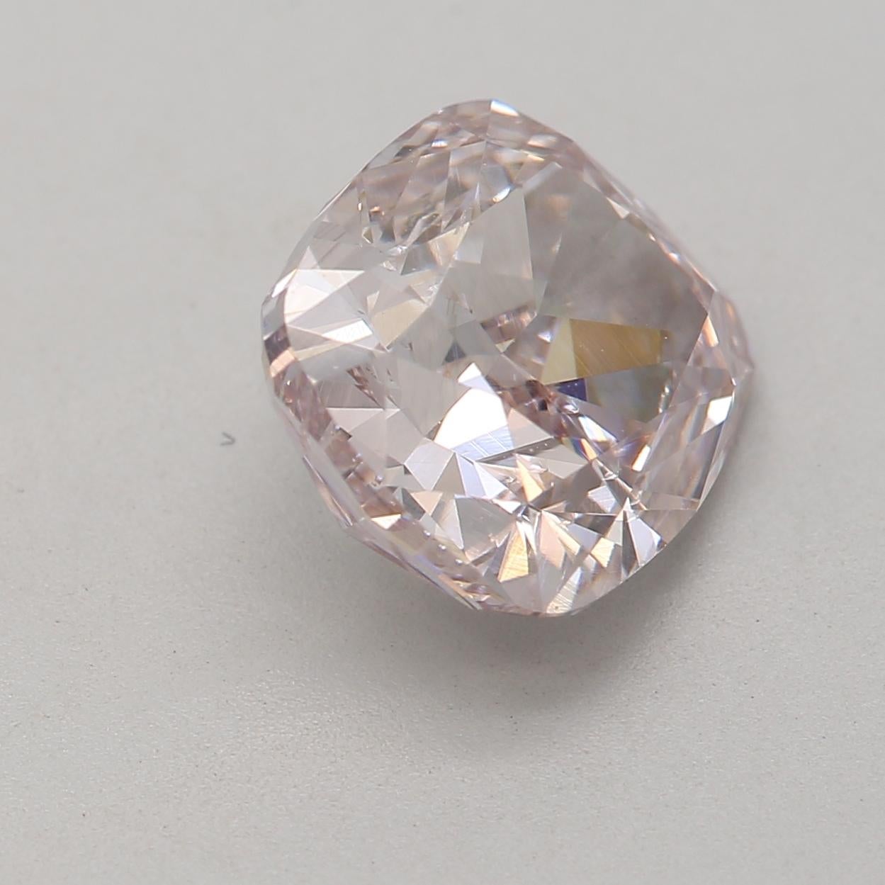 GIA Certified 2.00 Carat Fancy Brownish Purplish Pink SI1 Clarity Diamond For Sale 4