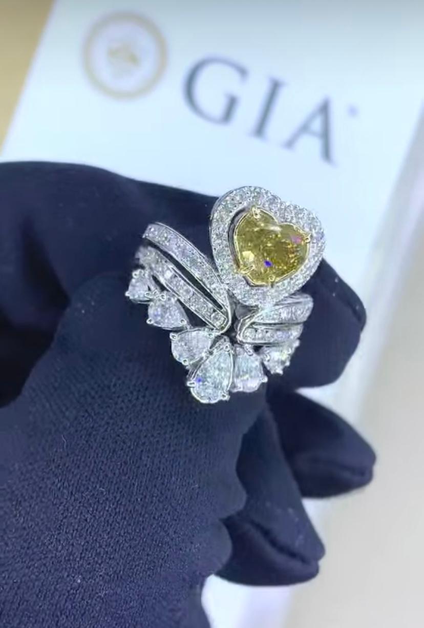 Turning dreams into reality. This magnificent 2,00 Carat Fancy Brownish Yellow Diamond is the epitome of luxury and opulence.
Possessing such treasures is a blessing, as they are not only symbols of unimagianable wealth and beauty, but also precious